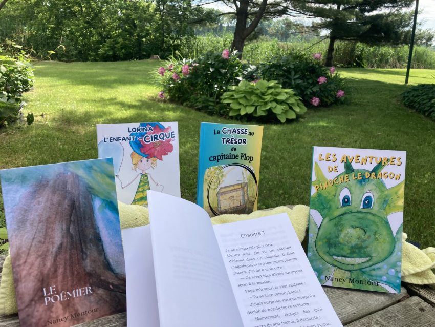 Suggestions de lecture de l'autrice Nancy Montour pour éviter la glissade d'été des enfants.